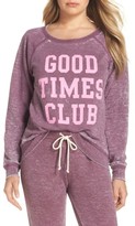 Thumbnail for your product : Junk Food Clothing Women's Weekend - Good Times Club Pullover