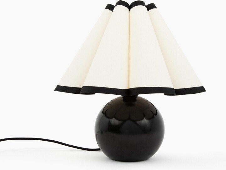 Brightech Blair Modern Led Classic Table Lamp with Black Marble Base (10\