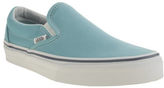 Thumbnail for your product : Vans womens turquoise classic slip trainers
