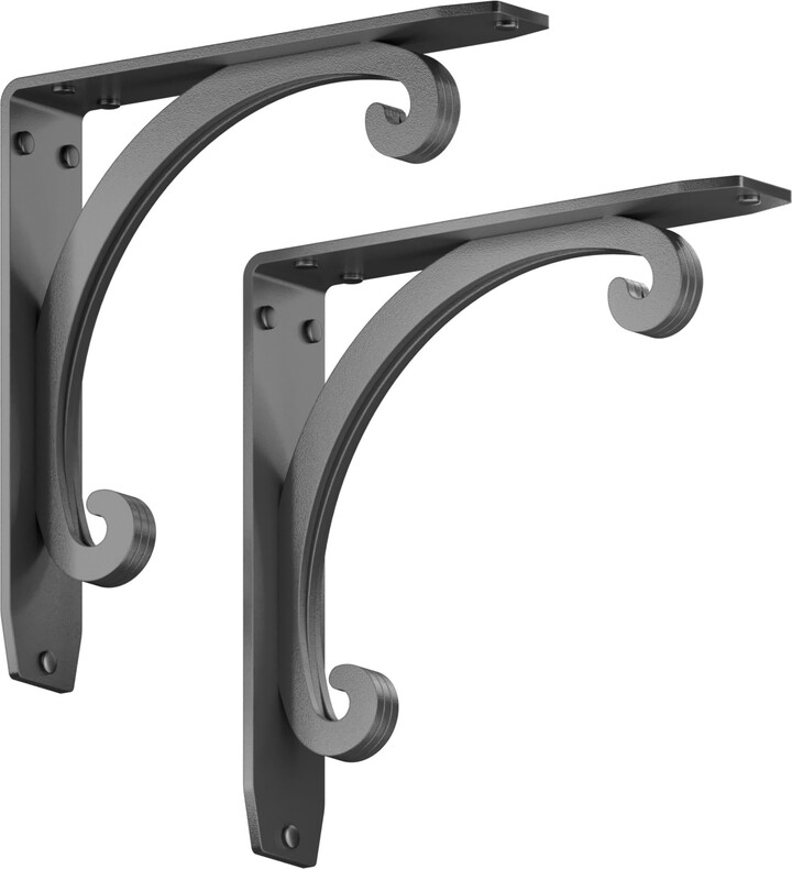 Starby Southern Charm Heavy Duty Steel Fireplace Mantel Brackets