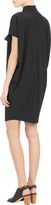 Thumbnail for your product : Zero Maria Cornejo Crepe Mare Cocoon Shirtdress-Black