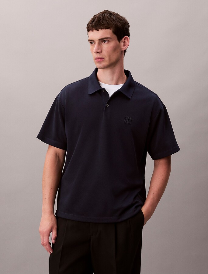 Calvin Klein Men's Cotton Blend Pique Classic Polo Shirt