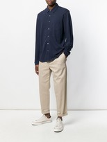 Thumbnail for your product : Sunspel Long Sleeved Pique Shirt