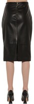 Thumbnail for your product : Rochas Leather Pencil Skirt