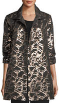 Thumbnail for your product : Caroline Rose Pop the Cork Jacquard Party Jacket, Plus Size