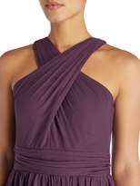 Thumbnail for your product : Adrianna Papell Cross over neck maxi dress