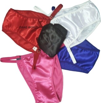 Morvia Varieties of Women Thong Pack Lacy Tanga G-string Bikini Underwear  Panties, 10 Pcs, Small : : Clothing, Shoes & Accessories