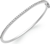 Thumbnail for your product : Arabella Sterling Silver Cubic Zirconia Bangle Bracelet (1-3/4 ct. t.w.) (Also available in 14k Gold over Sterling Silver)