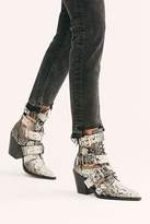 jeffrey campbell craven buckle strap bootie