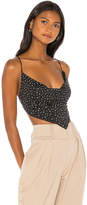 Thumbnail for your product : superdown Deonna Bandana Studded Top