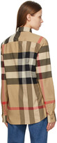 Thumbnail for your product : Burberry Beige Vintage Check Somerton Shirt