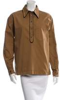 Thumbnail for your product : No.21 Long Sleeve Twill Blouse w/ Tags