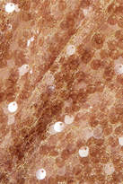 Thumbnail for your product : Galvan Metallic Sequined Tulle Gown - Copper
