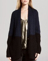 Thumbnail for your product : Halston Cardigan - Color Block