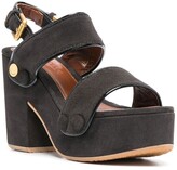 Thumbnail for your product : See by Chloe Galy suede platform sandals