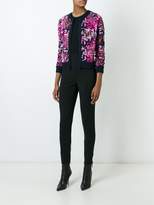 Thumbnail for your product : Versace bleached leopard print cardigan
