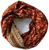 Thumbnail for your product : Maelu Infinity Scarf Maroon Prairie