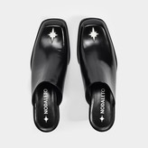 Thumbnail for your product : Nodaleto Star Bulla Mules In Black Leather