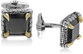 Thumbnail for your product : Effy Men's Onyx (14-1/2 x 13mm) Claw Cuff Links in Sterling Silver and 18k Gold-Plate