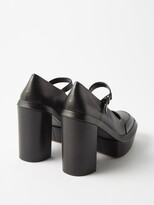 Thumbnail for your product : Clergerie Juna Leather Mary Jane Pumps - Black