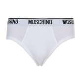 Thumbnail for your product : Moschino Mens Logo Waistband Trunks Underwear Boxers Accessories