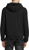 Thumbnail for your product : John Varvatos Fleece-Lined Front-Zip Hoodie, Black