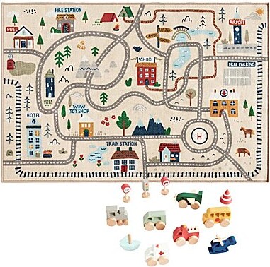 Wonder & Wise by Asweets Wonder Wise by Asweets Around Town Play Mat