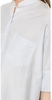 Thumbnail for your product : Steven Alan Oversized Stand Collar Shirt
