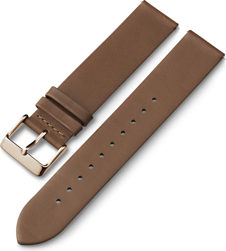 Timex Watch Bands Timex 20mm Genuine Leather QuickRelease Strap Tan