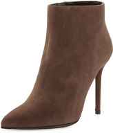 Thumbnail for your product : Stuart Weitzman Hitimes Suede Bootie, Funghi