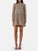 Thumbnail for your product : ENGLISH FACTORY Dotted Button Detail Mini Dress