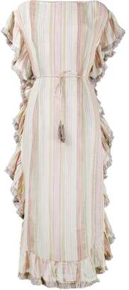 Zimmermann 'Tropicale' striped kaftan dress