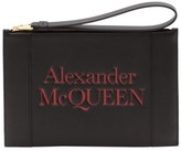 Thumbnail for your product : Alexander McQueen Signature Logo Zipper Pouch