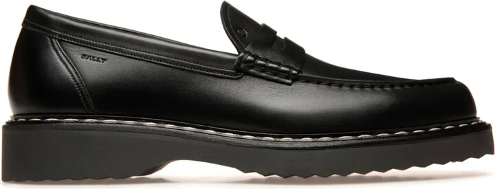Bally Necko leather penny loafers