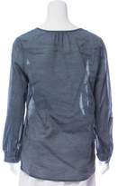 Thumbnail for your product : Joie Long Sleeve High-Low Blouse