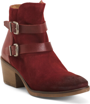 Suede Dayla Booties for Women | Man-Made Sole/Suede