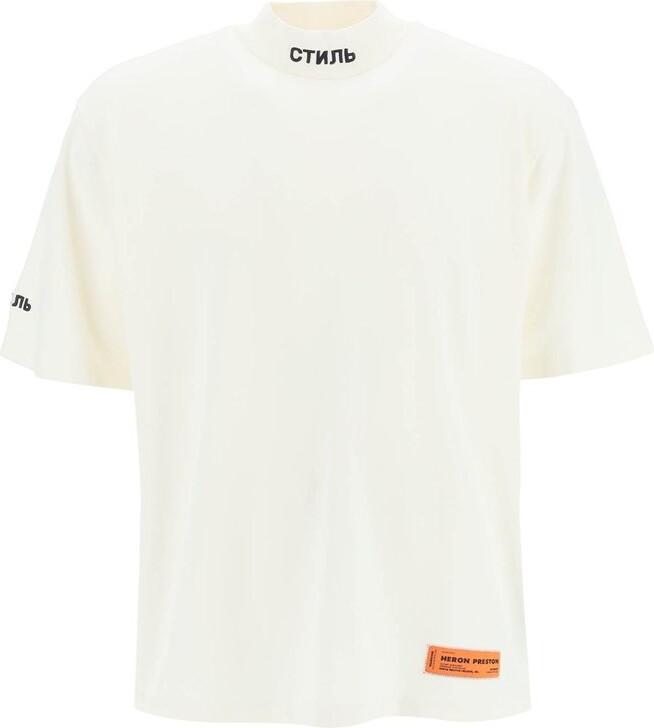 Heron Preston Logo Patch Crewneck T-Shirt