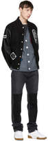 Thumbnail for your product : Opening Ceremony Grey Limited Edition Varsity Cardigan