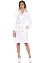 Thumbnail for your product : Burberry Embroidered Cotton Silk Trench Coat