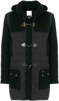 Thumbnail for your product : Bark knitted-panelled padded coat