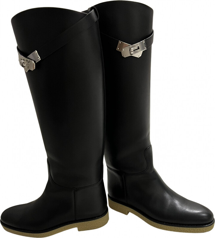 Hermes Jumping leather riding boots ShopStyle