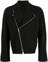 Thumbnail for your product : Issey Miyake knitted biker jacket