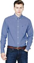 Thumbnail for your product : Fred Perry Mens Long Sleeve Gingham Shirt