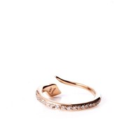 Thumbnail for your product : Ileana Makri Diamond, ruby & pink-gold ring