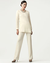 Thumbnail for your product : Caroline Rose Ottoman Knit 3/4-Sleeve Tunic