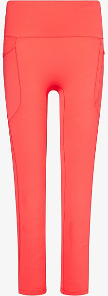 Adanola Womens Apple Red Ultimate Zip-Pocket Stretch-Jersey Leggings Xxs