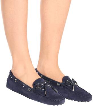 Tod's Gommino suede loafers