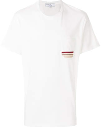 Ferragamo striped pocket T-shirt