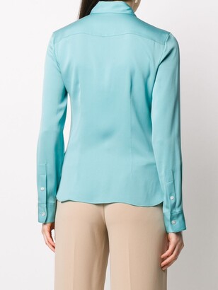 Theory Long-Sleeved Fitted Shirt