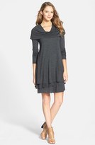 Thumbnail for your product : Kensie Women's Drape Neck Jersey Dress